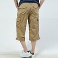 2DXuixsh Men's Pants Hiking Shorts with Belt Men's Cargo Casual Outdoor