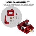 thumbnail image 1 of Extruder Aluminum Block, Durable 3D Printer Extruder Block, Longer Service Life School For Office, 1 of 8