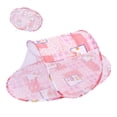 thumbnail image 4 of Folding Bed Net for , Twoway Zipper, Breathable Mesh, Comfortable Environment, Easy Storage, Cotton Polyester Mesh, 4 of 8