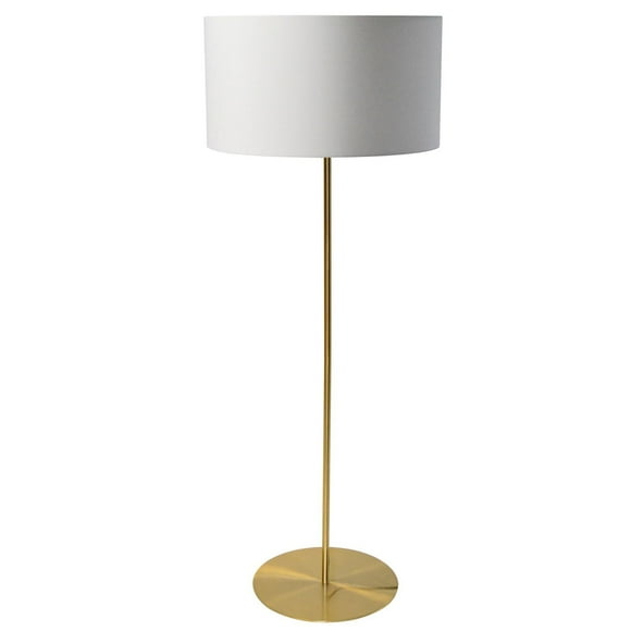 Dainolite MM221F-AGB-790 Aged Brass Floor Lamp
