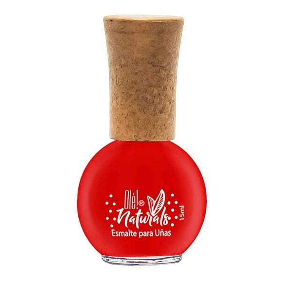 Esmalte para uñas Olé! naturals rojo 15 ml