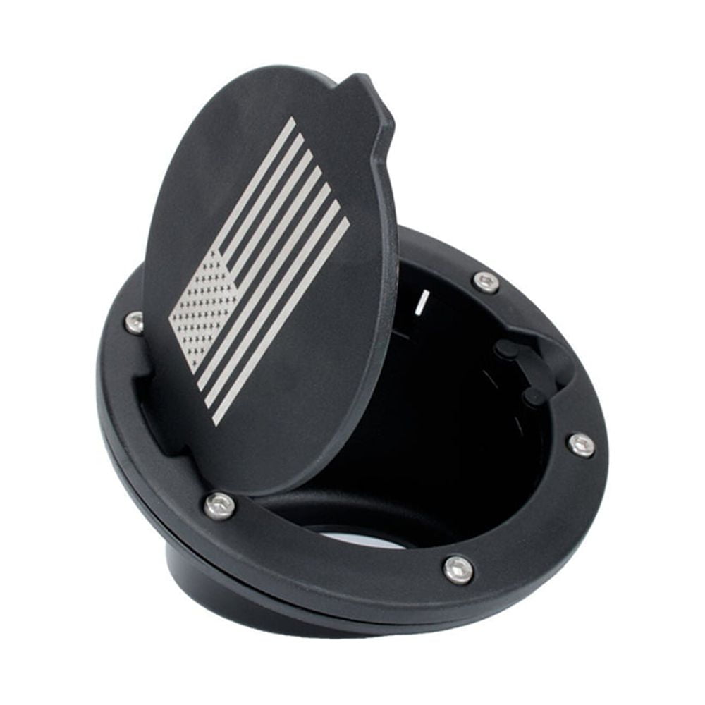 Acaigel Gas Tank Cap Filler Fuel Cover For Jeep Wrangler JK 2007-17