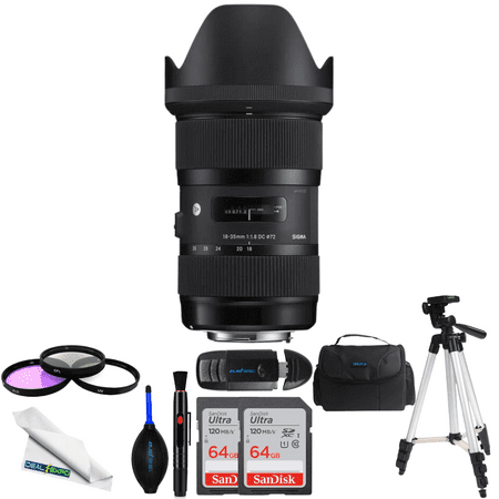 Image of Sigma 18-35mm f/1.8 DC HSM Art Lens for Nikon F - DealExpo Master Bundle
