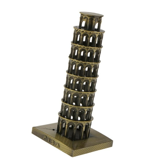 KLKCMS Berühmte Bau Schiefer Turm Pisa Home Arts u0026 Craft Collecatbles Decor of