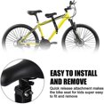 thumbnail image 3 of Kids Bike Seat For Mountain Bikes Front Mounted Bicycle Seats Easy To Install For Children, 3 of 3