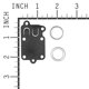 thumbnail image 3 of 270026 5021 Kit de junta de diafragma de bomba de carburador Herramienta de jardinería para, 3 of 5