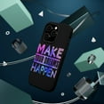thumbnail image 3 of DistinctInk MagSafe Tough Case for Apple iPhone 15 Pro (6.1" Screen) - Make Dreams Happen - Wireless Charging Compatible, 3 of 6