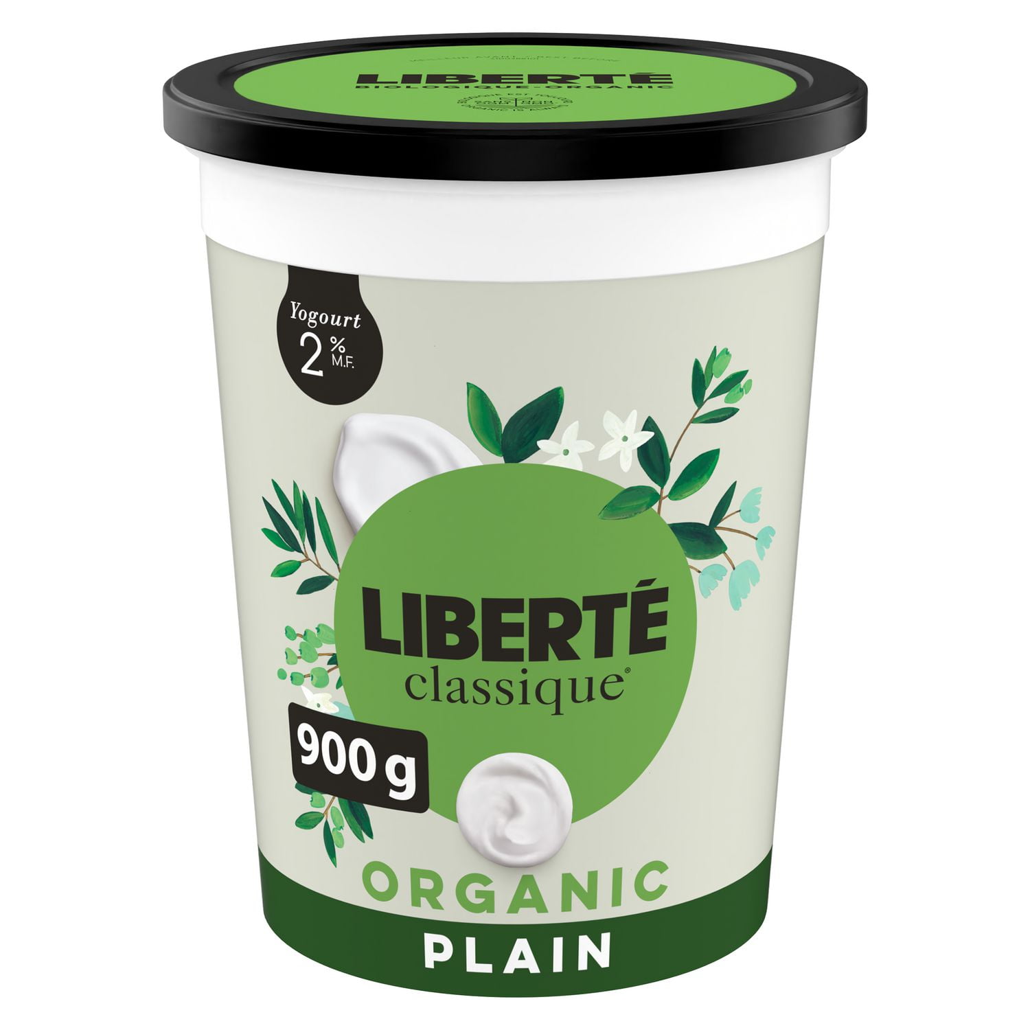 Liberté Classique Organic Plain 2% MF Yogurt