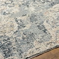 thumbnail image 5 of Mainstays Abstract with Fringe 5'2" x 7' Area Rug for Living Room Bedroom Ivory, 5 of 6