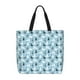 thumbnail image 1 of Fotbe Black White Gray Rabbit Bolsa Tote con Estampado para Mujer, Bolsos con Cremallera, Bolsa de Hombro Casual de Gran Capacidad con Bolsillos Internos, 1 of 7