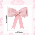 thumbnail image 2 of NOGIS 2 Pcs Oversized Bow Birthday Cake Toppers Princess Cake Topper Wedding Cake Pick Women EVA Foam Bowknot Cake Decorations for Kit Bows Theme Baby Shower Birthday Wedding Party Decor Pink, 2 of 7