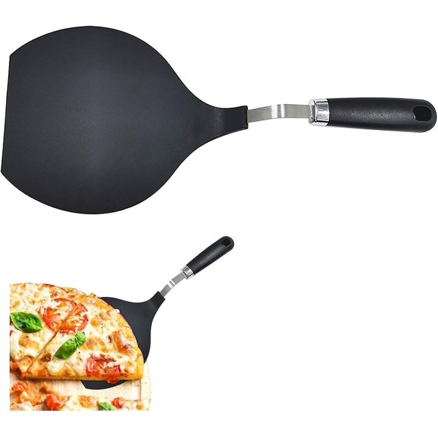 Kit completo de pizza - Pala de pizza para horno - Accesorio y piedra para pizza - 16 cm