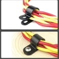 thumbnail image 2 of 1000 Pcs 1/4 Inch Black Nylon R-Type Cable Clips for Mounting Indoor Outdoor Rope Light Electrical Wire Clamp Fastener, 2 of 6