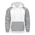 thumbnail image 3 of Rggeeun Mens Hoodies Pullover Sweatshirt For Fall Winter Casual Sportswear Stylish Comfortable Design Loose Casual, 3 of 7