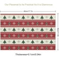 thumbnail image 2 of Christmas Placemats Set of 4, 12x18 Inch Red Winter Xmas Pine Tree Gift Snowflakes Farmhouse Seasonal Heat Resistant Table Mats for Dining Kitchen Birthday Party Holiday Decor, 2 of 6