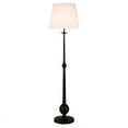 thumbnail image 5 of Evelyn&Zoe Wilmer 68" Tall Floor Lamp with Fabric shade in Blackened Bronze/White, 5 of 12