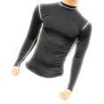 thumbnail image 7 of Rash Guard Color Black Full Sleeve Size 3XL NO Logo Sparring Fitness Rash Guards Grappling, Kickboxing Rash Guards, Fighting, Muay Thai Training Rash Guards, 7 of 7