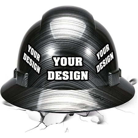 

Safety Hard Hat Customize Logo Protective Head Outdoor Work Hat (White (standard))