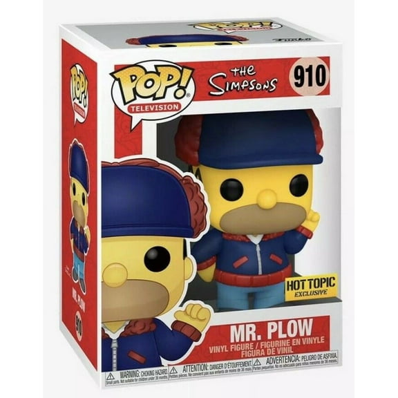 Funko The Simpsons POP! Animation Mr. Plow Vinyl Figure