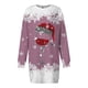 thumbnail image 3 of Vestidos Elegantes Para Mujer Vestido Casual de Manga Larga Con Cuello Redondo y Estampado Navideño de Moda de Otoño E Invierno Para Mujer, 3 of 3