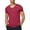 Red, variant on Men T Shirts Stylish Casual Beach Summer Hippie Short Sleeve V Neck T Shirts for Men Fashionable Tops
