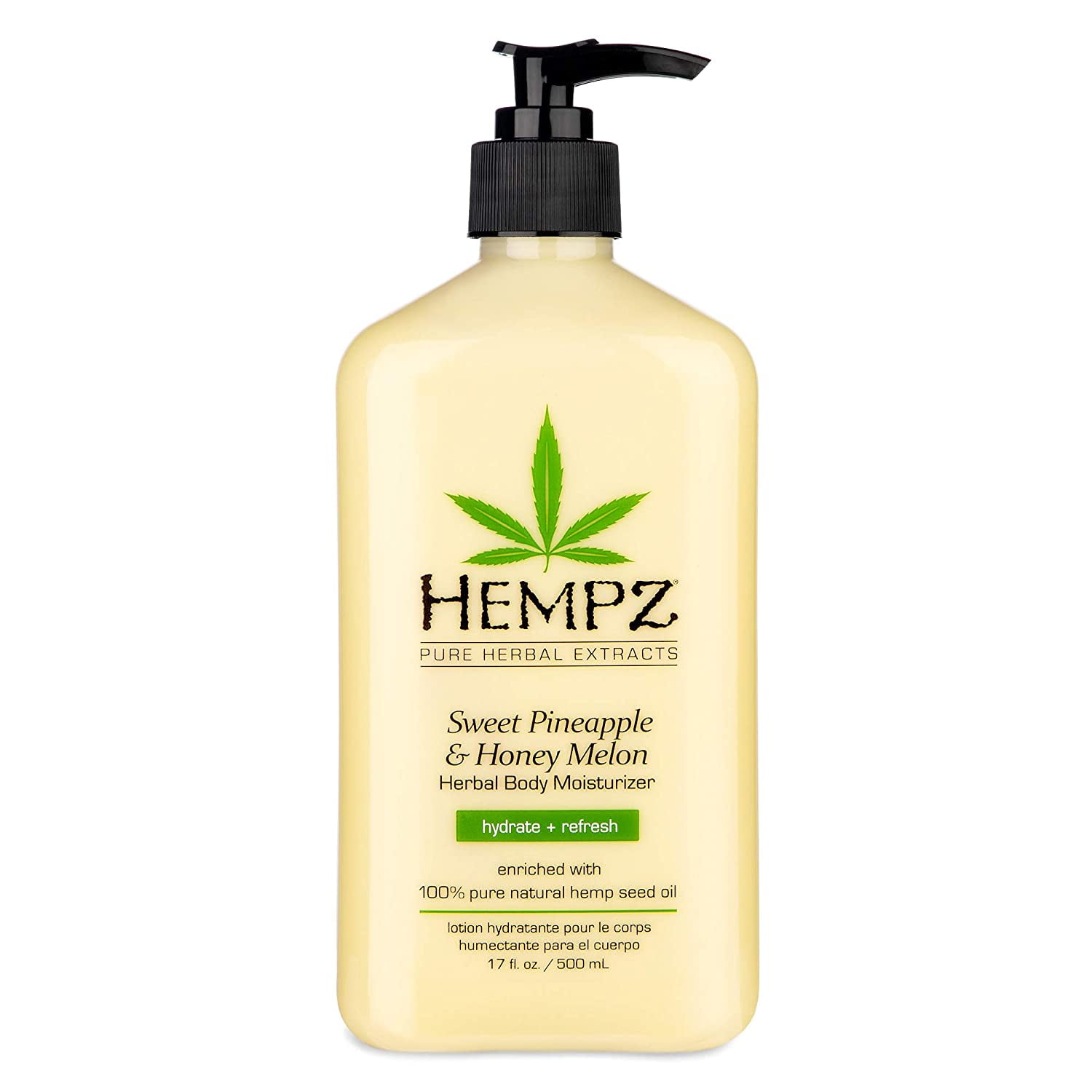hemp pineapple lotion