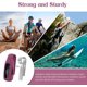 thumbnail image 4 of Paquete de 3 clips de repuesto para Fitbit Inspire 2, clip de silicona suave y cómodo, accesorio de soporte de protección 360 compatible con Fibit Inspire 2, 4 of 5