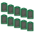 thumbnail image 1 of 10Pcs Titulares de tarjetas de crédito perfecl 10 colores Insignia Verde, 1 of 8