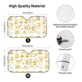 thumbnail image 3 of Disketp Windshield Sun Shade, Car Sun Shade For Front Window Farm Bee Cute Honey Sunshades Sun Visor Protector Blocks Uv Rays Foldable, 3 of 9