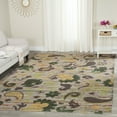 thumbnail image 2 of SAFAVIEH Cedar Brook Philander Paisley Cotton Area Rug, Green/Multi, 8' x 10', 2 of 8