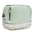 thumbnail image 1 of Ariete Vintage Style 2 Slice Toaster With Defrost And Reheat, Green, 1 of 10