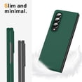 thumbnail image 4 of For Samsung Galaxy Z Fold 5 5G Hybrid Thin Slim Premium Hard Plastic Matte Finish Anti-Scratch Full Protection Shockproof Phone Case Cover by Xpression - Green, 4 of 12