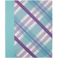 thumbnail image 3 of Emraw Laminated Fashion Plaid & Dots 2 Pocket Poly File Portfolio Folder (4pk), 3 of 5