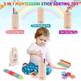 thumbnail image 2 of Montessori Toys FCSONU para niños pequeños, de 1 a 3 años, 2 of 9