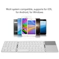 thumbnail image 4 of Foldable BT Keyboard, 64 Key Round Key Laptop Keyboard With Touchpad, Tablet PC Phone Multiple Device Connection, For IOS, For , For Win, 4 of 8