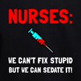 thumbnail image 3 of CafePress - Nurses Sedated - Pullover Hoodie, Classic & Comfortable Hooded Sweatshirt, 3 of 4