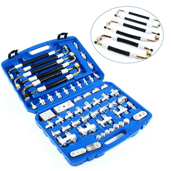 56pcs Air Conditioning Leak Test Kits Detector Detection Tools Auto Repair Tool