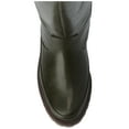thumbnail image 4 of Journee Womens Zemmie Knee High Wide-Calf Round Toe Inside Zipper Quilted Shaft Comfort Casual Boots, 4 of 9