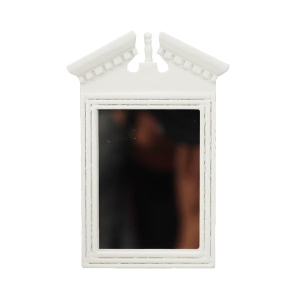 KAKOWELY Mini espejo modelo espejo miniatura espejo de casa mini accesorio de casa mini