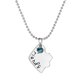 thumbnail image 4 of piezas mejor amigo amor corazón collar conjunto mejor amigo amor corazón mujer aleación colgante WD.WDQZL Hogar, 4 of 5