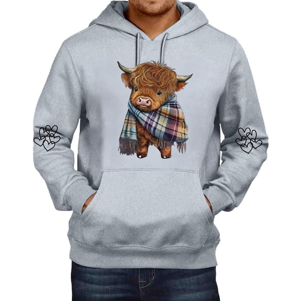 WILLBEST Sudaderas De Hombre, Sudadera Informal con Capucha, Jersey De Manga Larga, Suave, Cómoda, Ligera, Ropa De Calle, Moda Deportiva, Uso Diario Chica