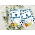 thumbnail image 4 of Darling Souvenir White Birthday Invitation Card 28 Pcs Fill or Write In Blank Invites Printable Party Supplies 5 x 7 Inches, 4 of 5