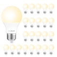 thumbnail image 1 of Paquete de 24 bombillas LED Sigalux EnergyPro A19, 5 W, 2700 K, E26, 1 of 7