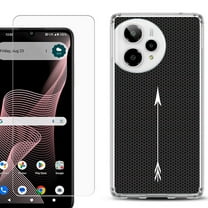 Phone Case for Cricket Icon Plus 2026, with Screen Protector, by OneToughShield - Arrow