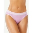 thumbnail image 3 of Joyspun Women's Seamless Bikini Panties, 6-Pack, Sizes XS to 3XL, 3 of 4