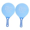 thumbnail image 5 of OUNONA 1 Pair of Badminton Rackets Plastic Paddle Shuttlecock Ball Paddles Paddle Ball Game Rackets, 5 of 8