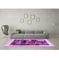 thumbnail image 3 of Ahgly Company Indoor Rectangle Abstract Purple Contemporary Area Rugs, 5' x 8', 3 of 4