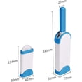 thumbnail image 3 of Juego de 2 piezas de cepillo quitapelos para mascotas de doble cara: cepillo para quitar pelos y pelusas con base autolimpiante, quitapelos para perros y gatos para muebles, sofás y alfombras, 3 of 5