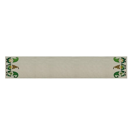 

Zeceouar Clearance Deals! St.Patrick s Day Printed Dining Table Runner For Family Holiday Parties Decor