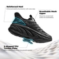 thumbnail image 4 of ALLSWIFIT Women's Slip On Walking Shoes Running Comfortable Tennis Breathable Non Slip Athletic Gym Workout Cross Training Fashion Sneakers, 4 of 8
